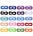 Hicarer Multicolor Superhero Masks for Party, 20 Pieces