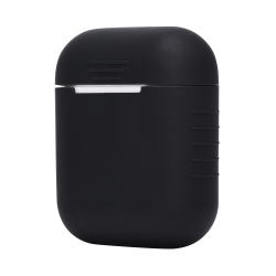 Hicarer Protective Silicone Cover Case for Airpods, Black