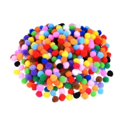 Hicarer 500 Pieces 0.5 Inch Pompoms, Multiple Colors